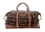 TOP TEN Weekender travel bag 60 cm x 30 cm x 30cm Brown at Bytomic Trade and Wholesale