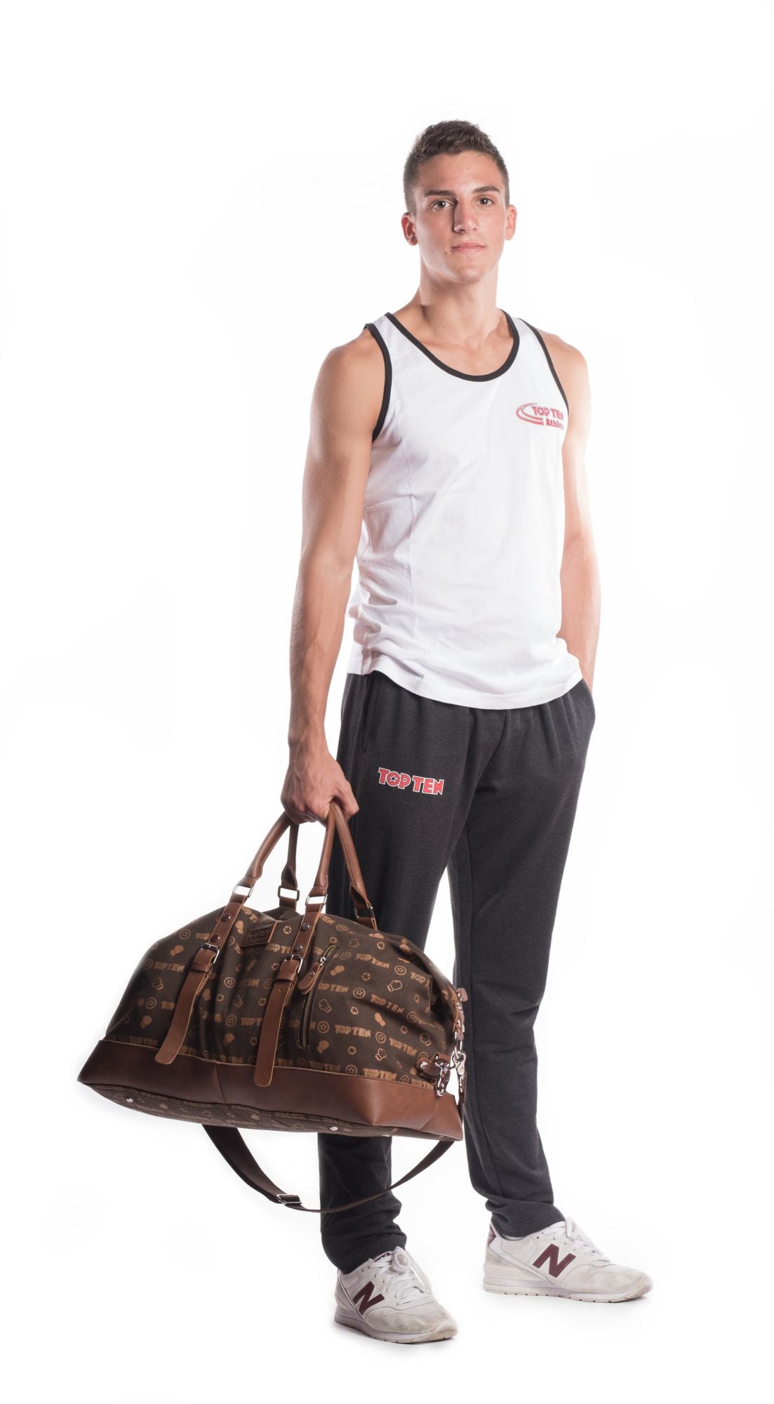 TOP TEN Weekender travel bag 60 cm x 30 cm x 30cm at Bytomic Trade and Wholesale