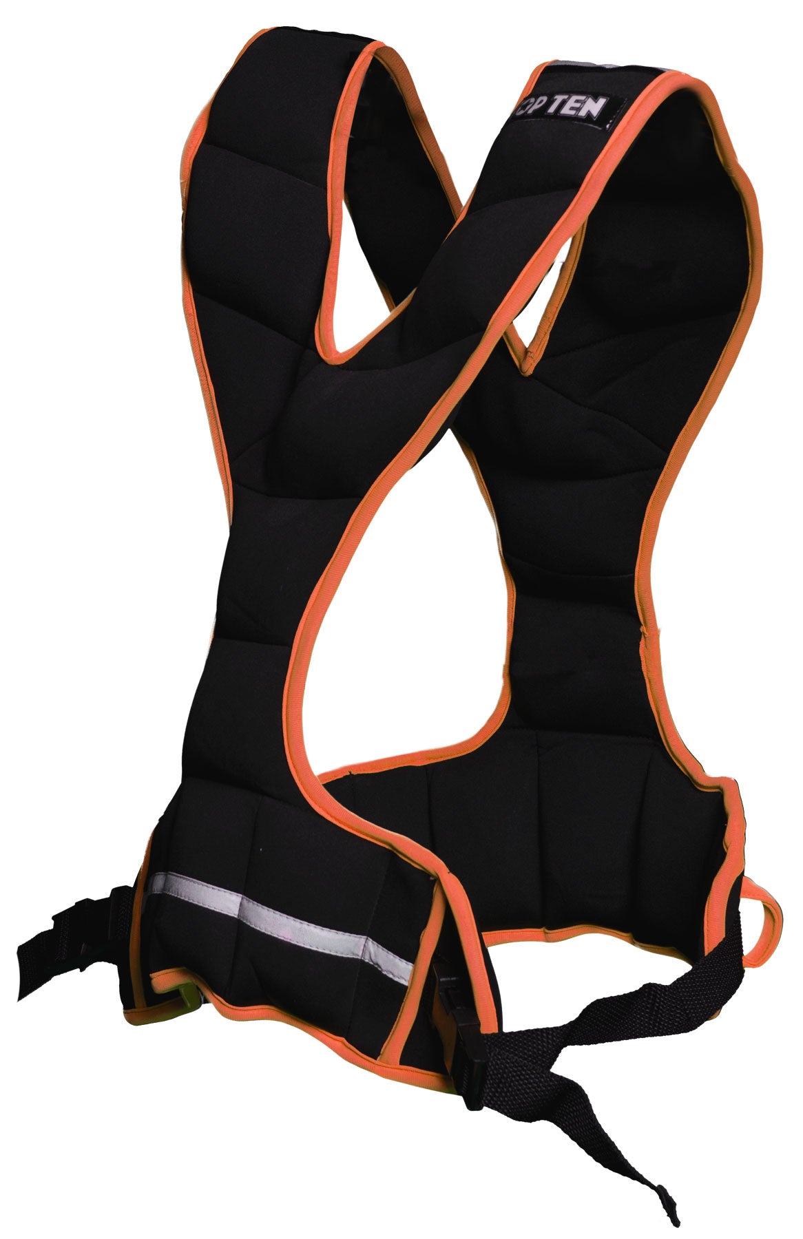 TOP TEN Weight vest Neoprene 5 kg blackgreen at Bytomic Trade and Wholesale