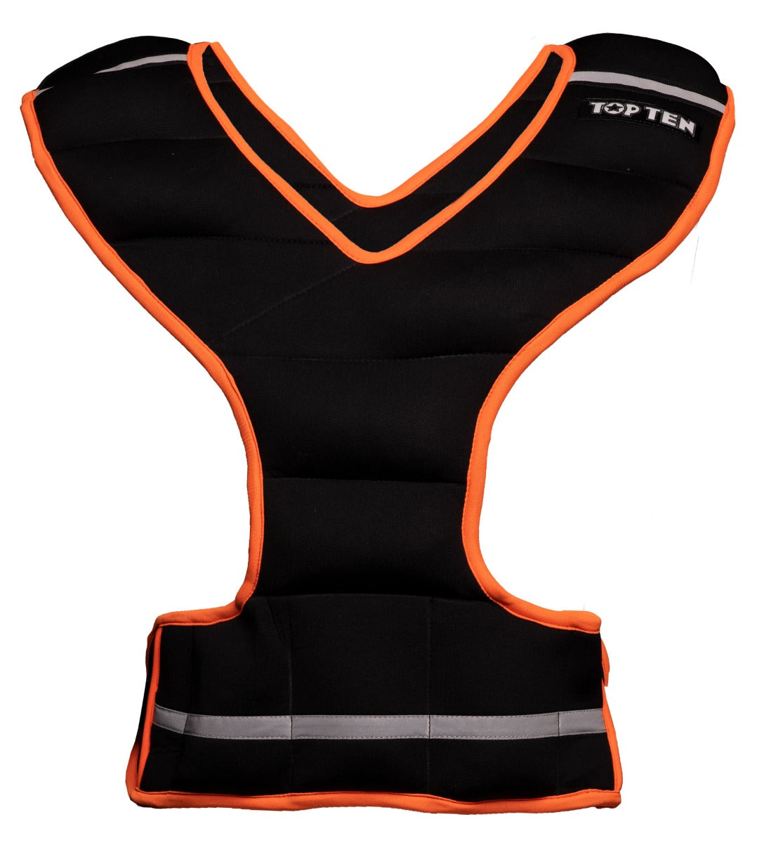 TOP TEN Weight vest Neoprene 5 kg blackgreen Black - Red at Bytomic Trade and Wholesale