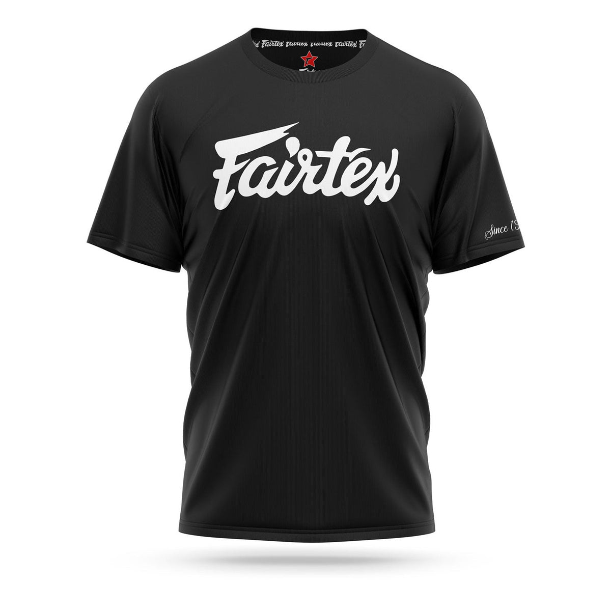 Fairtex TS7 Script Logo Cotton T-Shirt Black