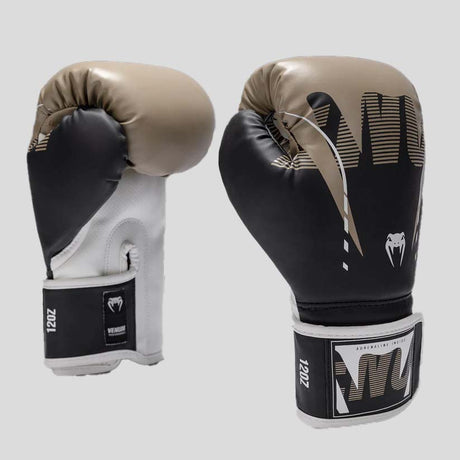 Venum Adrenaline Boxing Gloves Black/Sand at Bytomic Trade and Wholesale