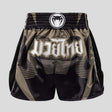 Venum Adrenaline Muay Thai Shorts Black/Sand at Bytomic Trade and Wholesale