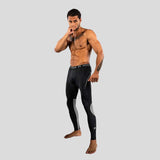 Venum Adrenaline Spats Black/Silver Grey    at Bytomic Trade and Wholesale