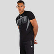 Venum Adrenaline T-Shirt Black/Silver Grey    at Bytomic Trade and Wholesale