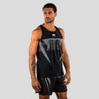 Venum Adrenaline Tank Top Black/Silver Grey    at Bytomic Trade and Wholesale