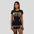Venum Adrenaline Women's T-Shirt Black/Ivory    at Bytomic Trade and Wholesale