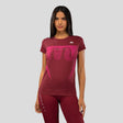 Venum Adrenaline Women's T-Shirt Burgundy/Pink    at Bytomic Trade and Wholesale