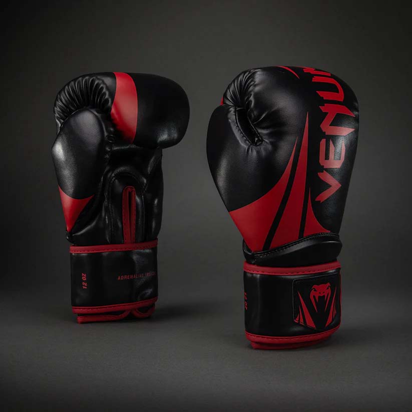 Venum Challenger 2.5 Boxing Gloves Black/Red at Bytomic Trade and Wholesale