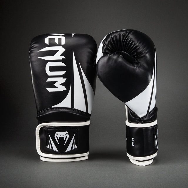 Venum Challenger 2.5 Boxing Gloves – Black/White    at Bytomic Trade and Wholesale