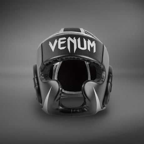 Venum Challenger Headgear Black/Silver    at Bytomic Trade and Wholesale