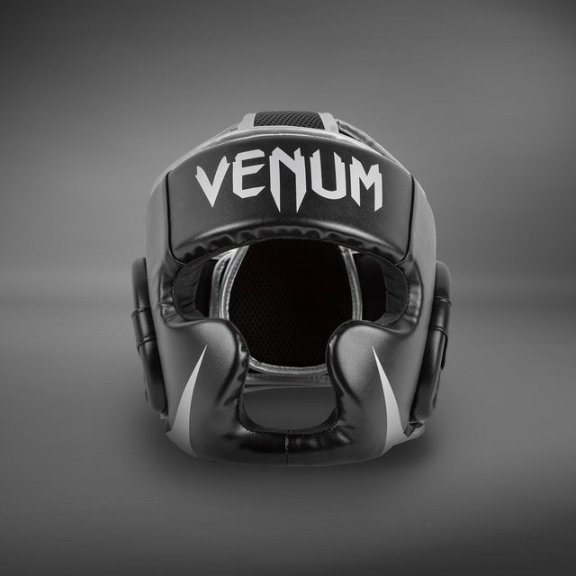 Venum Challenger Headgear Black/Silver    at Bytomic Trade and Wholesale