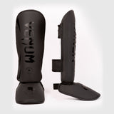 Venum Challenger Kids Shin Guards Black/Black - back