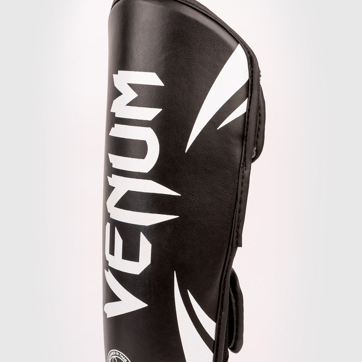 Venum Challenger Kids Shin Guards Black/White - side