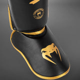 Venum Challenger Stand Up Shin Guards Black/Gold - side