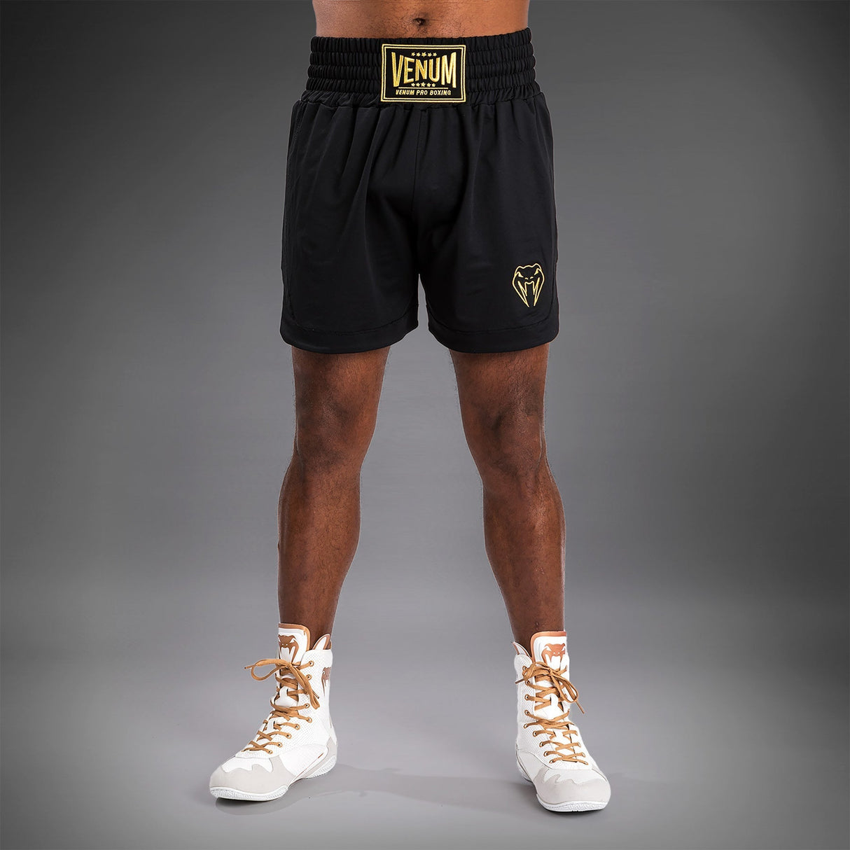 Venum Classic Boxing Shorts Black/Gold    at Bytomic Trade and Wholesale
