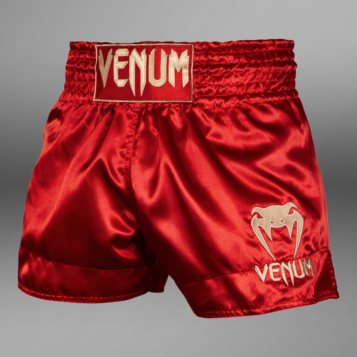 Venum Classic Muay Thai Short Bordeaux/gold    at Bytomic Trade and Wholesale