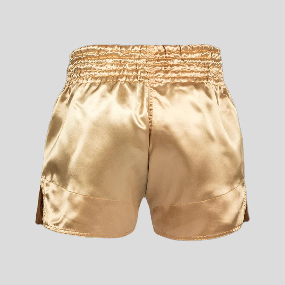 Venum Classic Muay Thai Shorts Gold/Black at Bytomic Trade and Wholesale