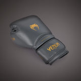 Venum Contender 1.5 Boxing Gloves Grey/Gold - side