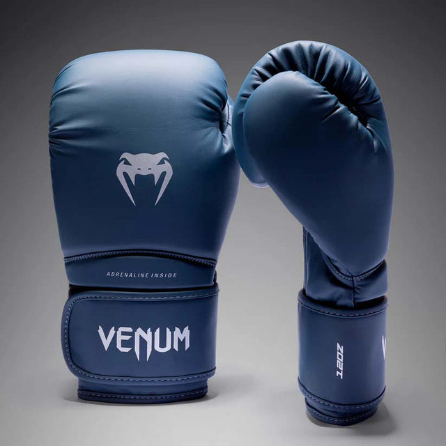 Venum Contender 1.5 Boxing Gloves Midnight Blue/Silver at Bytomic Trade and Wholesale