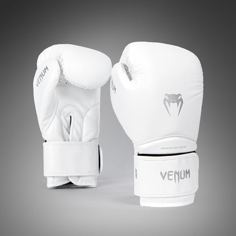 Venum Contender 1.5 Boxing Gloves White/Silver    at Bytomic Trade and Wholesale