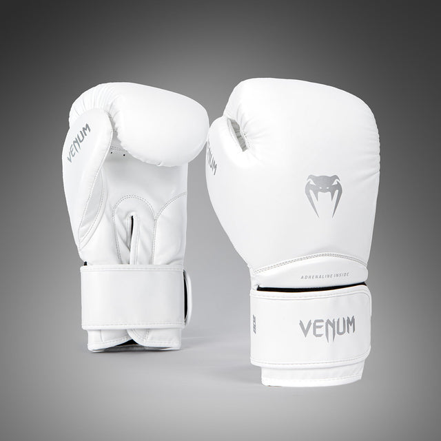 Venum Contender 1.5 Boxing Gloves White/Silver    at Bytomic Trade and Wholesale