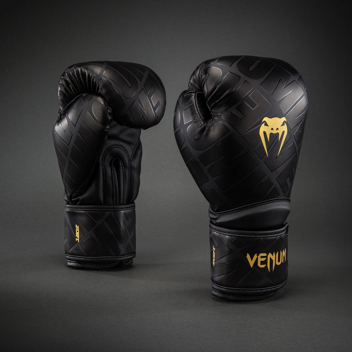 Venum Contender 1.5 XT 3D Boxing Gloves Black/ Gold - back
