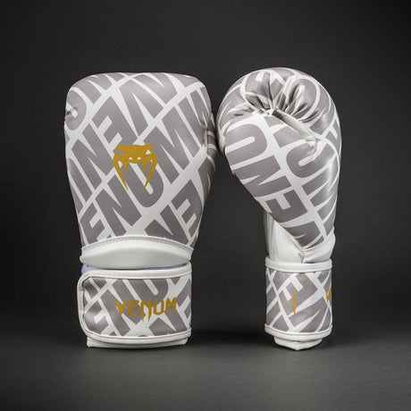 Venum Contender 1.5 XT 3D Boxing Gloves White/ Gold    at Bytomic Trade and Wholesale