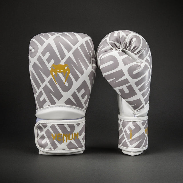 Venum Contender 1.5 XT 3D Boxing Gloves White/ Gold    at Bytomic Trade and Wholesale