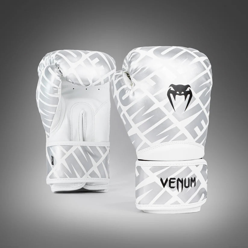 Venum Contender 1.5 XT Kids Boxing Gloves White Silver    at Bytomic Trade and Wholesale