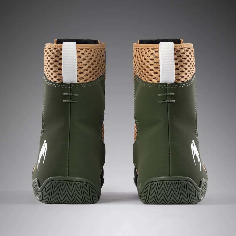 Venum Contender Boxing Boots Military Green/Sand at Bytomic Trade and Wholesale