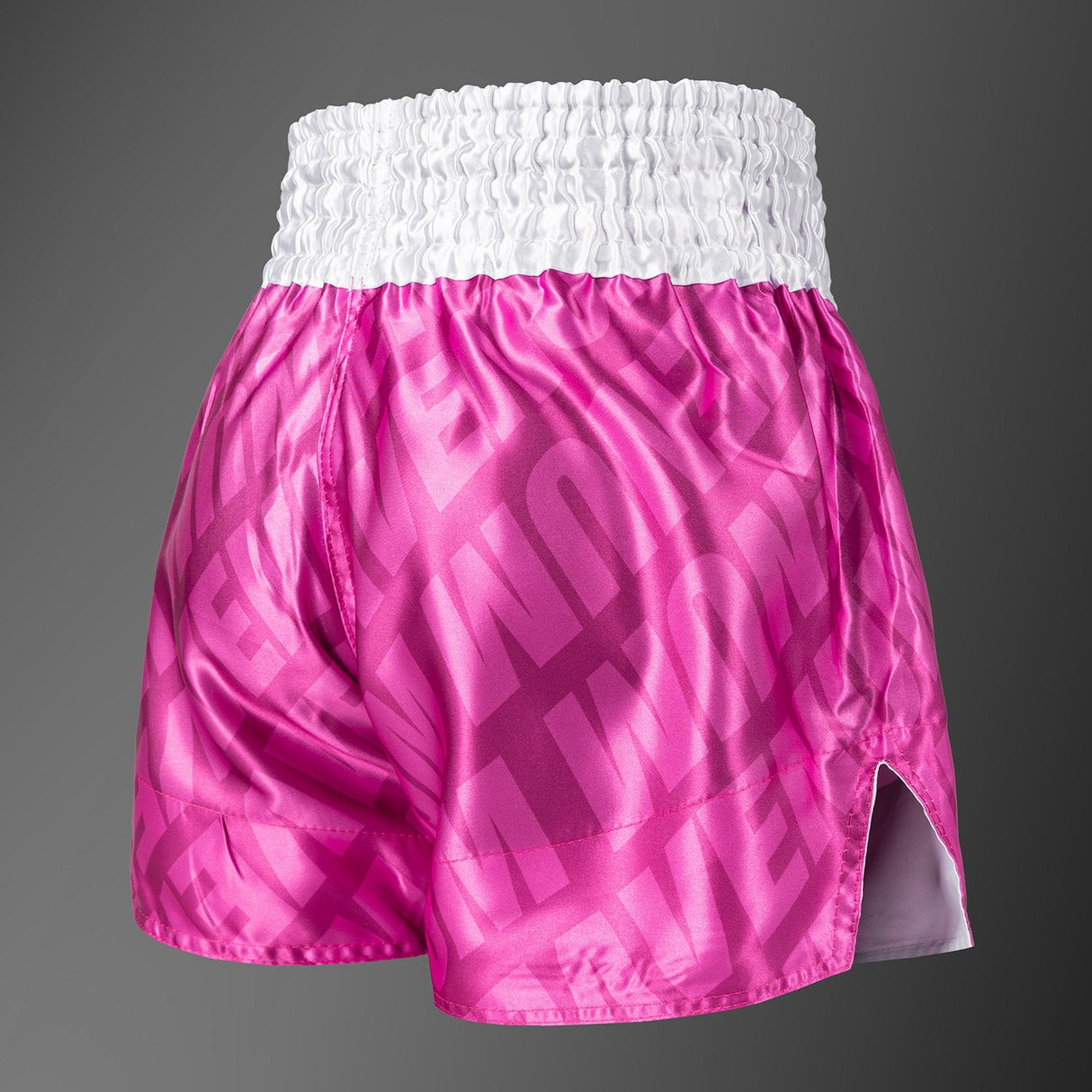 Venum Contender XT Muay Thai Shorts Candy Pink/ White - detail