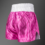 Venum Contender XT Muay Thai Shorts Candy Pink/ White - detail
