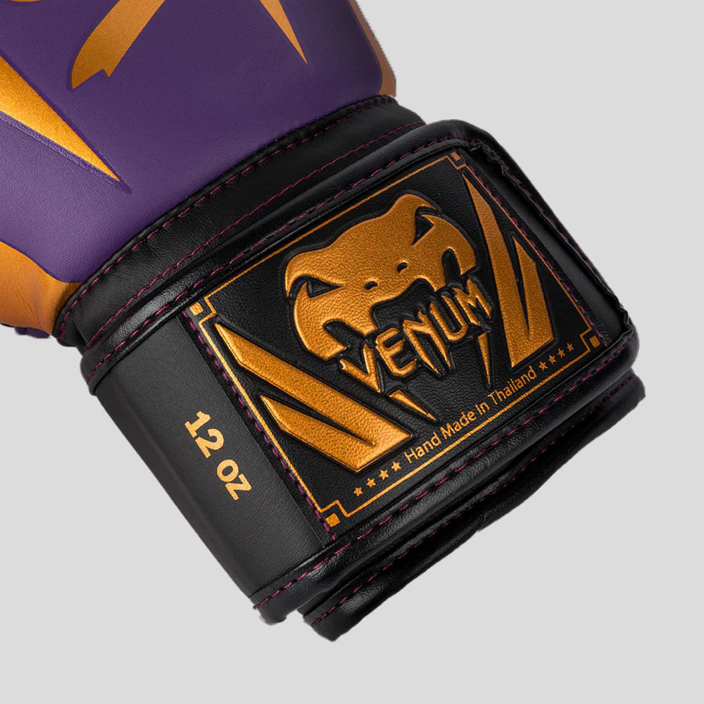 Venum Elite Boxing Gloves Dark Purple at Bytomic Trade and Wholesale