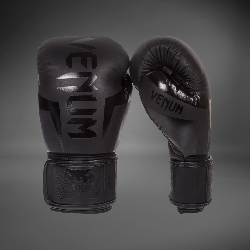 Venum Elite Boxing Gloves Black    at Bytomic Trade and Wholesale