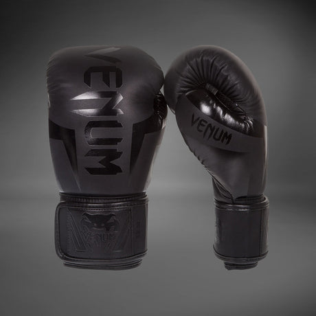 Venum Elite Boxing Gloves Black    at Bytomic Trade and Wholesale
