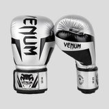 Venum Elite Boxing Gloves Silver/Black    at Bytomic Trade and Wholesale