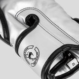 Venum Elite Boxing Gloves Silver/Black