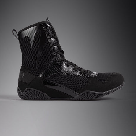 Venum Elite Boxing Shoes Black - back