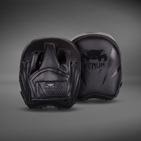 Venum Elite Mini Focus Mitts Black/Black    at Bytomic Trade and Wholesale