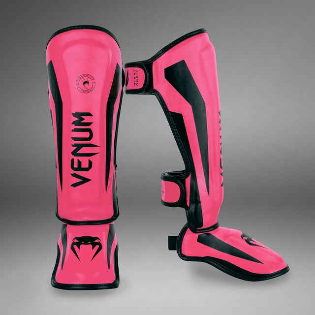 Venum Elite Shin Guards Kids Neon Pink    at Bytomic Trade and Wholesale