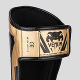 Venum Elite Stand Up Shin Guards Gold/Black at Bytomic Trade and Wholesale