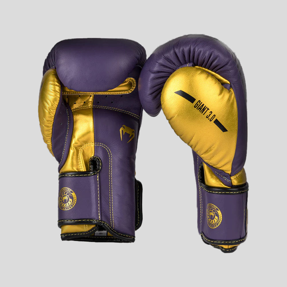 Venum Giant 3.0 Boxing Gloves Dark Purple/Gold at Bytomic Trade and Wholesale