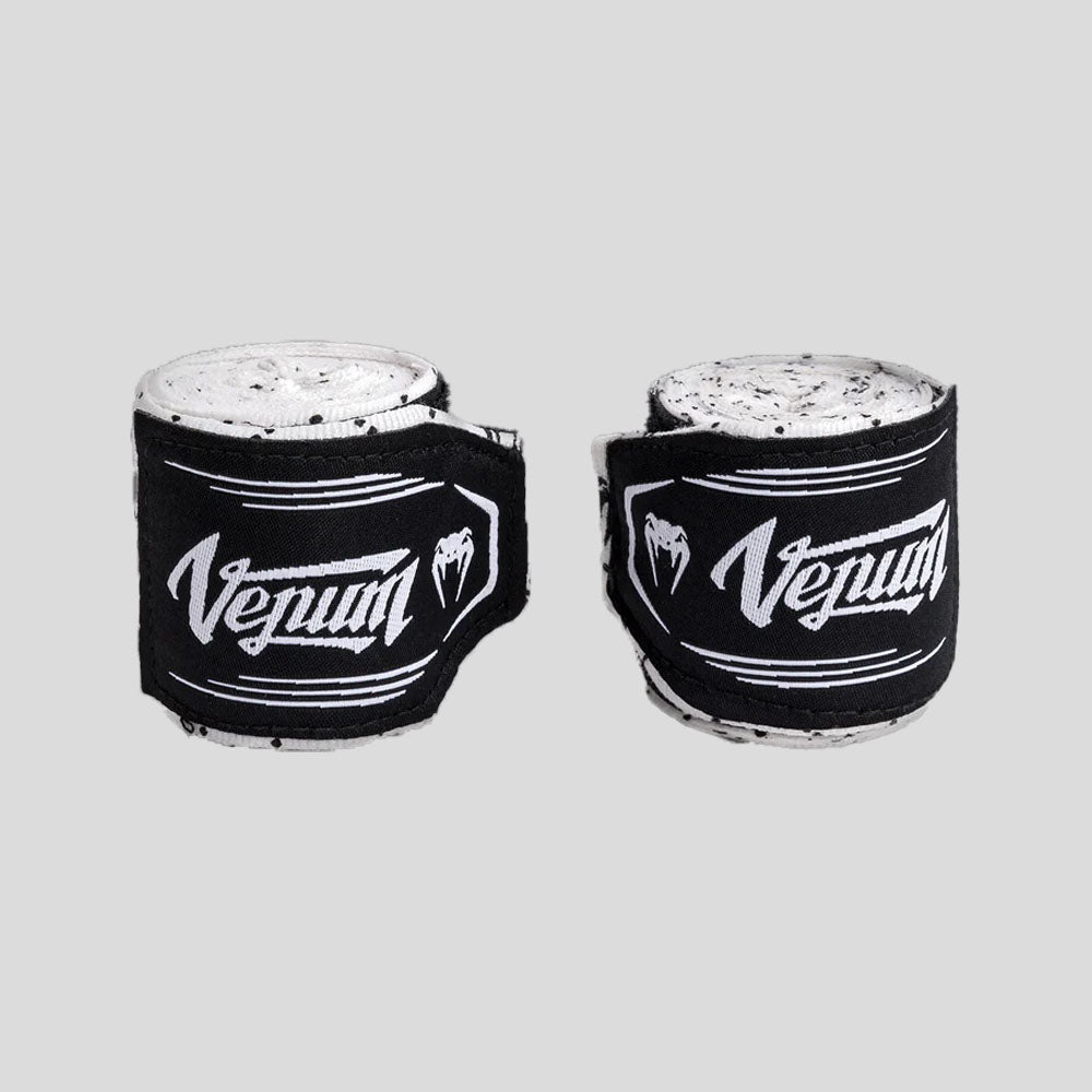 Venum Hand Wraps White/Black at Bytomic Trade and Wholesale