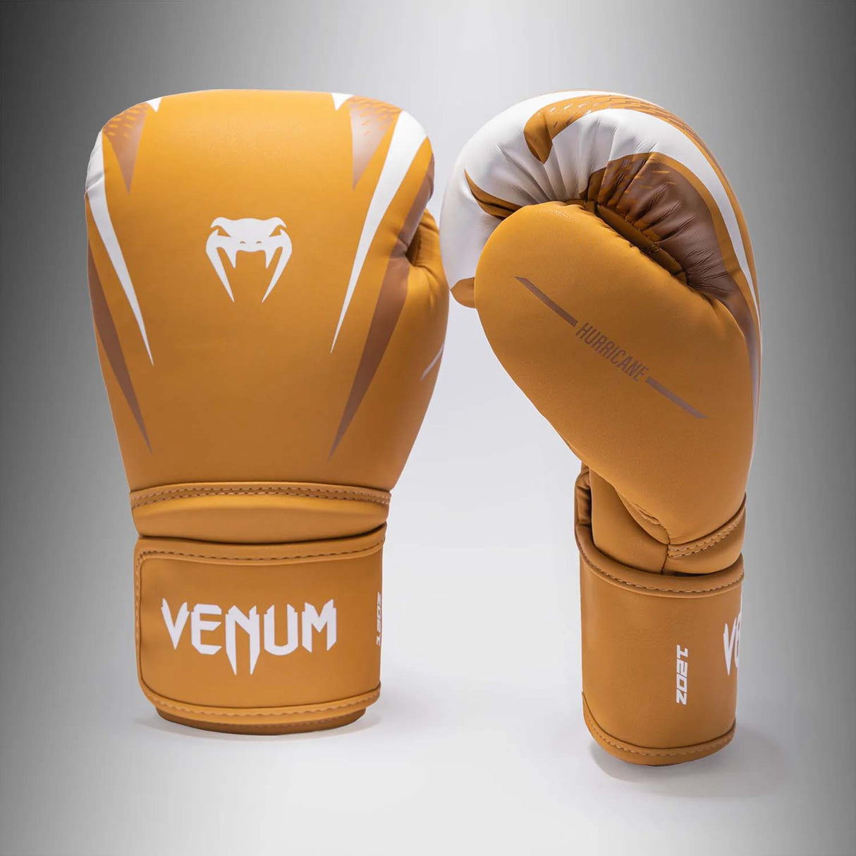 Venum Hurricane Boxing Gloves Havana/White at Bytomic Trade and Wholesale