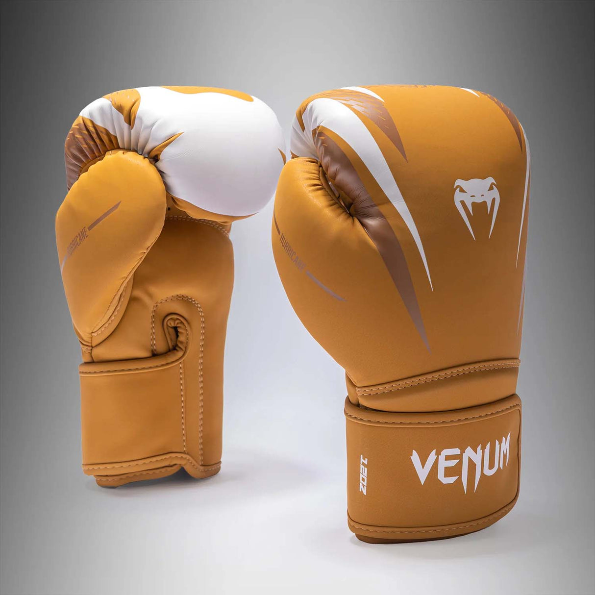 Venum Hurricane Boxing Gloves Havana/White at Bytomic Trade and Wholesale