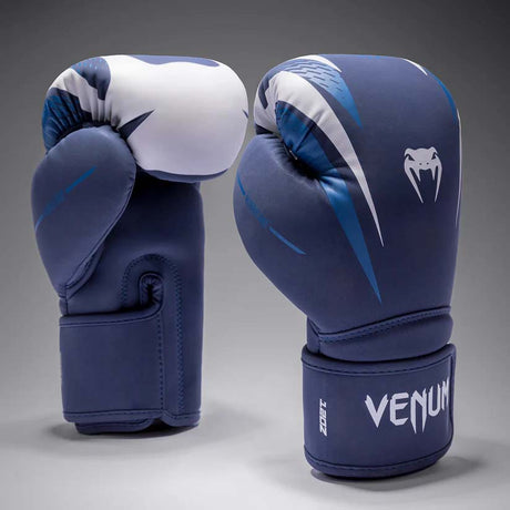 Venum Hurricane Boxing Gloves Midnight Blue/White at Bytomic Trade and Wholesale