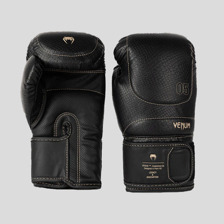 Venum Impact Evo Scales Boxing Gloves Black at Bytomic Trade and Wholesale