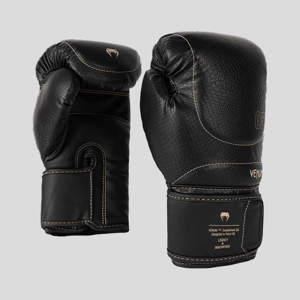 Venum Impact Evo Scales Boxing Gloves Black at Bytomic Trade and Wholesale