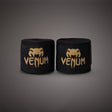 Venum Kontact Boxing Hand Wraps Black/Gold 4.5m (180 in)    at Bytomic Trade and Wholesale